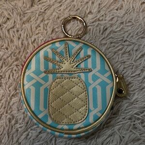 Spartina Gold Pineapple Coin Purse